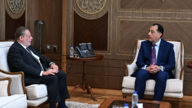 مدبولى-يبحث-مع-محافظ-البنك-المركزى-ضبط-الأسعار-وتوافر-السلع