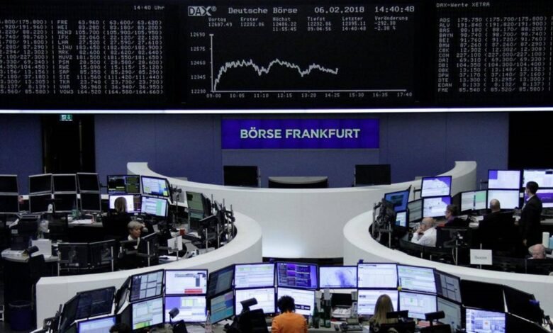 تراجع-الأسهم-الأوروبية-في-الختام-مع-استمرار-موسم-نتائج-الأعمال