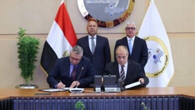 مذكرة-تفاهم-لإجراء-الدراسات-اللازمة-لإنشاء-محطة-صب-جاف-نظيف-بميناء-السخنة