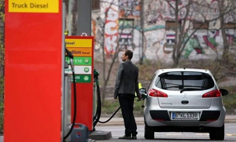 أسعار-الديزل-فى-ألمانيا-ترتفع-إلى-مستوى-قياسى