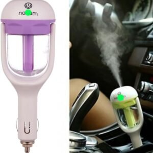 مرطب هواء السيارة مع ناشر رائحة معطر هواء السيارة معطر هواء السيارة الإلكتروني منقي هواء السيارة يعمل على منفذ ولاعة السيارة املأ عطرك المفضل - بنفسجي - من كابر مصر 2020