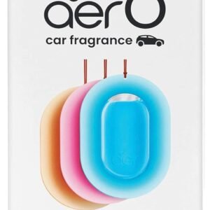 Godrej aer O - معطر هواء معلق للسيارة - عبوة متنوعة من 3 قطع (22.5 جم) | جل يدوم حتى 30 يومًا | اكسسوارات السيارات