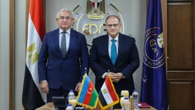 «هيئة-الدواء»-تبحث-مع-سفير-أذربيجان-فتح-أسواق-جديدة-أمام-الأدوية-المصرية