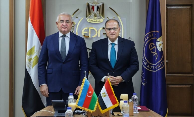 «هيئة-الدواء»-تبحث-مع-سفير-أذربيجان-فتح-أسواق-جديدة-أمام-الأدوية-المصرية